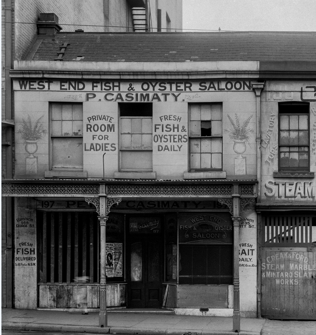 Commercial premises in George Street West Ultimo, 1918 (A-00036876)