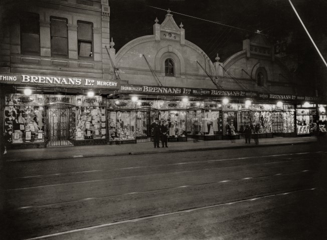 The original Brennans shopfront, King Street Newtown, no date (A-01174256)