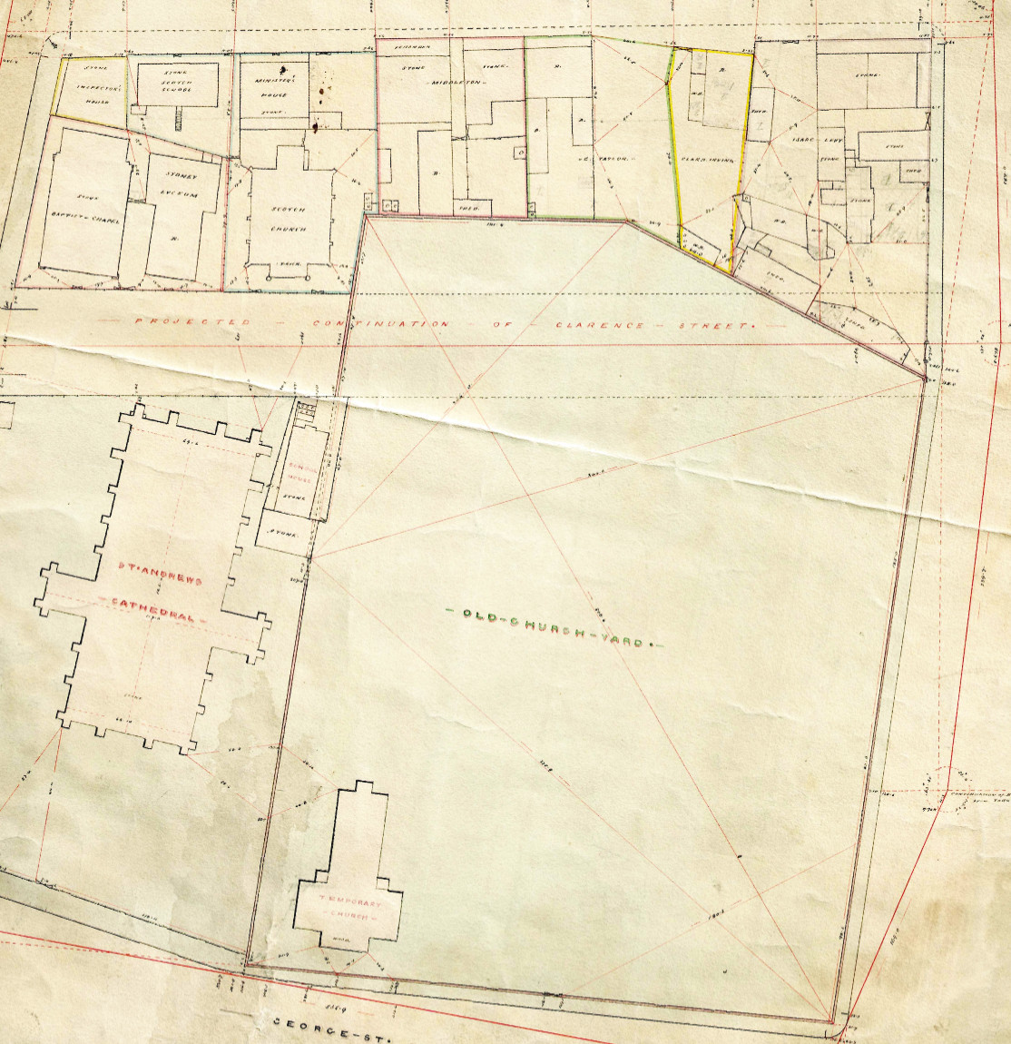 City of Sydney - Detail Plans, 1855: Sheet 26 (A-00880170)