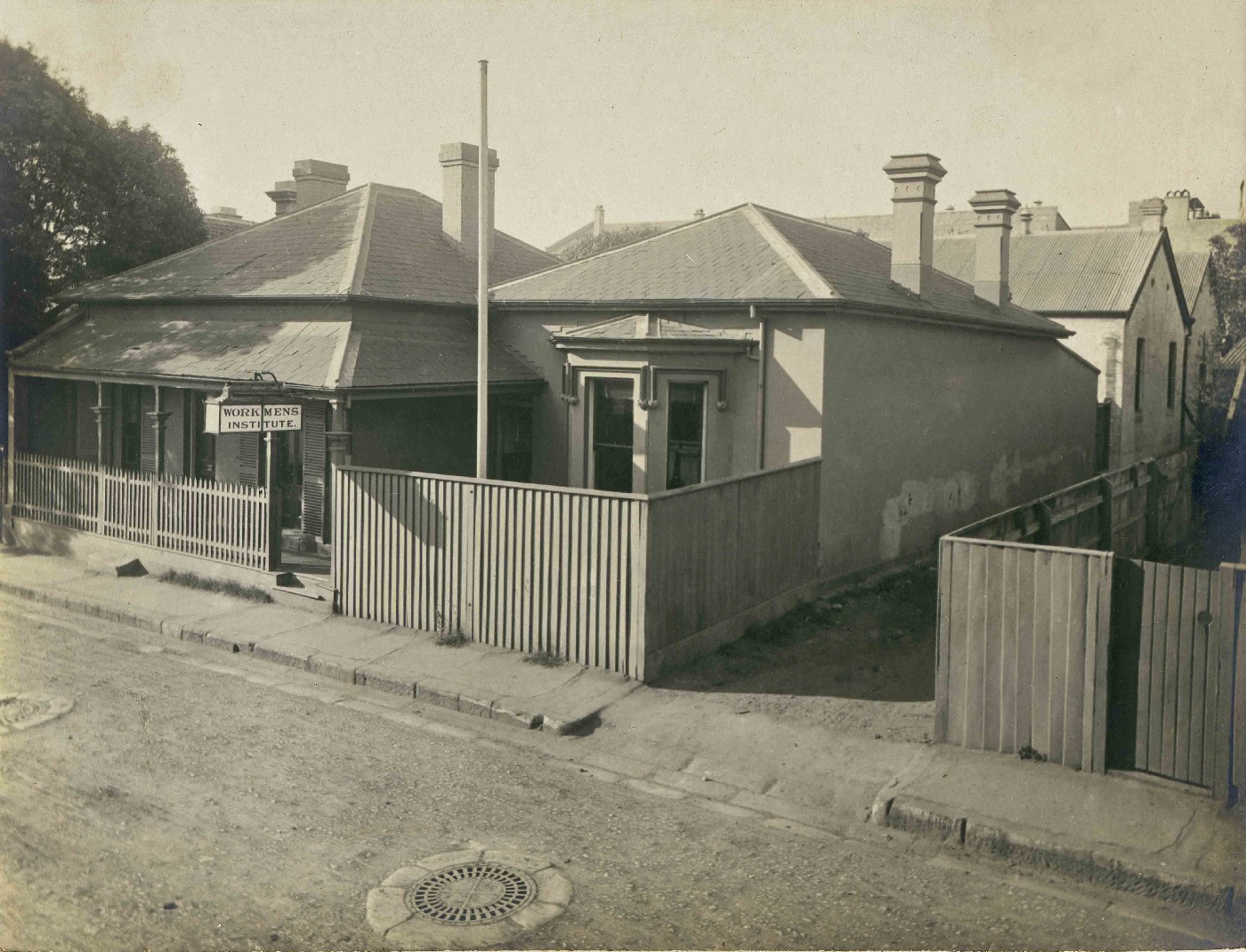 Album - Newtown Workmen&#039;s Institute, presented to J Salmon on his retirement, 1909