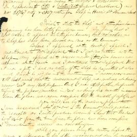 Letter - John McLeod rates dispute, Mary Ann Street Ultimo, 1881