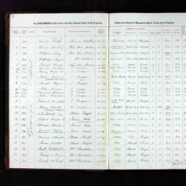 Assessment Book - Macquarie Ward, 1856