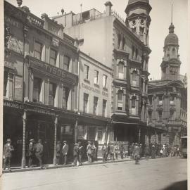 Print - Cosmopolitan Café in Pitt Street Sydney, circa 1913