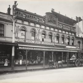 Print - Commercial premises in Park Street Sydney, circa 1913