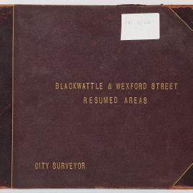 Album - Demolition Books - Blackwattle and Wexford Street Resumption - Volume 42b