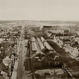 Panorama of Sydney, circa 1873