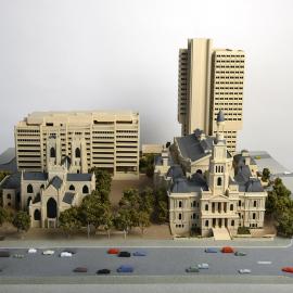 Architectural model - Town Hall House, 1972-1973
