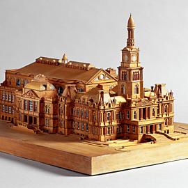 Scale model - Sydney Town Hall, 1970