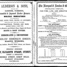 Sands Sydney, Suburban and Country Commercial Directory, 1876