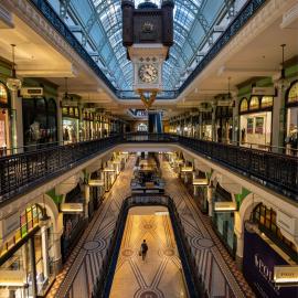 Queen Victoria Building keeps its glamour during Covid-19 pandemic, 2020