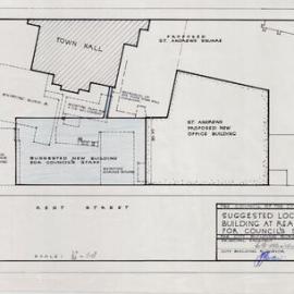 Town Hall House proposal, 1970
