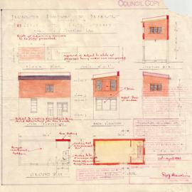 Plan - Proposed addition to premises, 21 Judge St Woolloomooloo, 1941