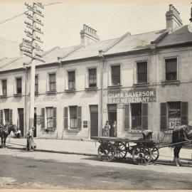 Print - Commercial premises in Sussex Street Sydney, circa 1909