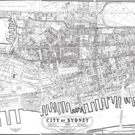 Central City of Sydney, 1910: Single sheet