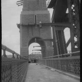 Sydney Harbour Bridge Pylon, Bradfield Highway Milsons Point, 1932