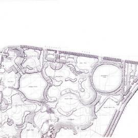 Sydney Park, St Peters - Master plan (North part of park). Land Systems Pty Ltd [F] [M]
