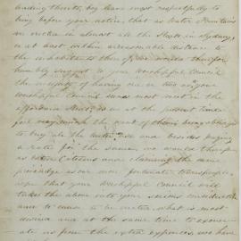 Petition - Request from householders in Parramatta Street for water fountains, Sydney, 1844 | 3 votes