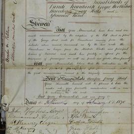 Petitions to Council Volume 2, 1857-1870