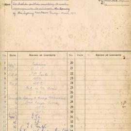 File - Public meeting to arrange celebrations for the opening of the Sydney Harbour Bridge, 1931-1932