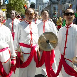 Performers, Sydney Town Hall, Chinese New Year, George Street Sydney, 2004