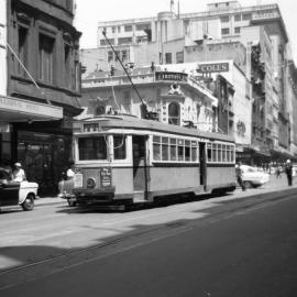 George Street at King Street Sydney, 1958