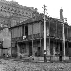 Glass Negative - Goulburn House, Druitt and Kent streets Sydney, circa 1901