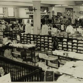 Ladieswear department, Brennans department store, King Street Newtown, 1965
