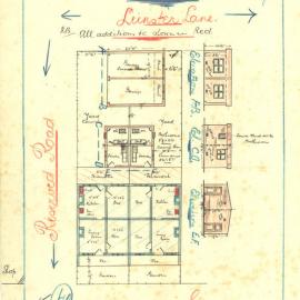 Plan - Alterations, 38-40 Leinster Street Paddington, 1926