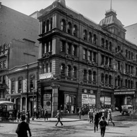 Glass Negative - Remington Building in Moore Street Sydney, 1917