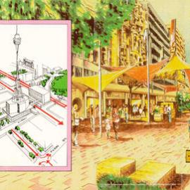 Leaflet - Changes to City Traffic Plan, Pitt Street Mall, 1987