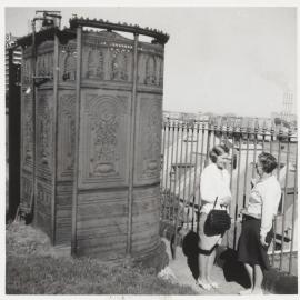 Cast iron urinal, Observatory Hill Park Millers Point, circa 1973