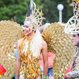 Participants in costume, Sydney Gay & Lesbian Mardi Gras, 2018