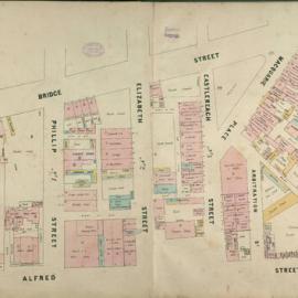 Plans of Sydney (Doves), 1880: Map 1 - Blocks 1, 2, 3, 4