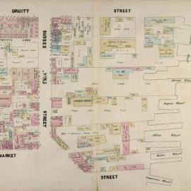 Plans of Sydney (Doves), 1880: Map 35 - Blocks 82, 83