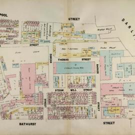 Plans of Sydney (Doves), 1880: Map 40 - Block 91