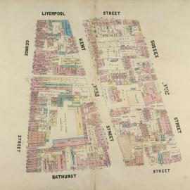 Plans of Sydney (Doves), 1880: Map 41 - Blocks 92, 93