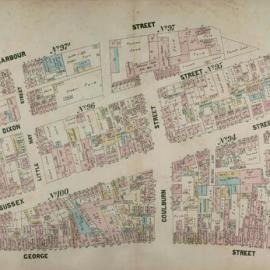 Plans of Sydney (Doves), 1880: Map 42 - Blocks 94, 95, 96, 97, 97A, 98, 99, 100
