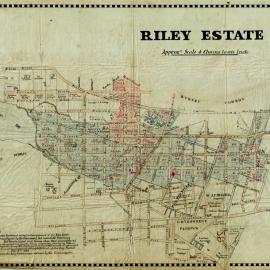 Riley Estate - Woolloomooloo, Darlinghurst & Surry Hills, 1844 