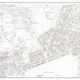 City of Sydney - Building Surveyor's Detail Sheets, 1949-1972: Sheet 14 - University