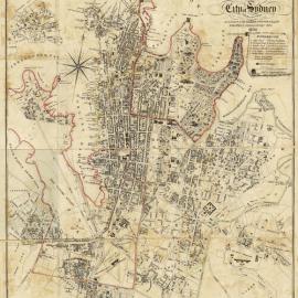 City of Sydney, 1854: Single sheet
