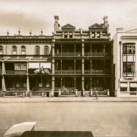 Whitehall and Lucretia Terrace, 215-23 Macquarie St
