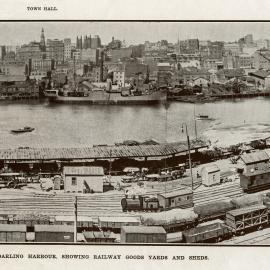 Darling Harbour, showing Railway Goods Yards and Sheds | 1 vote