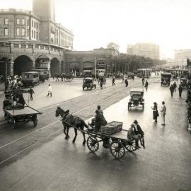 Central Railway Station, Pitt Street Haymarket, 1923