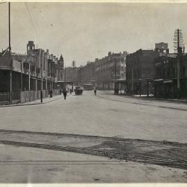 Corner of Elizabeth Street and Hay Street Sydney, 1913-1914