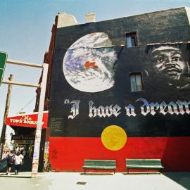 Martin Luther King I Have a Dream mural, King Street Newtown, circa 1991 | 1 vote