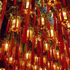 Lanterns, Sze Yup Temple, 2007