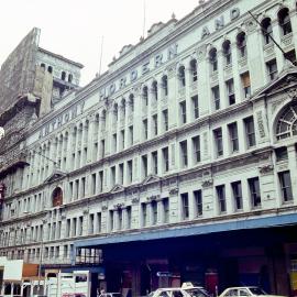 Anthony Hordern's department store before demolition, George Street Sydney, 1985