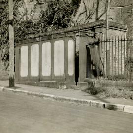 Unattended convenience or urinal, Watson Road Millers Point, 1934