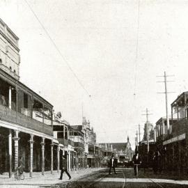 King Street Newtown, 1880s