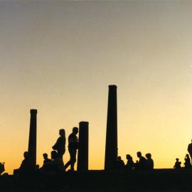 Sunset at Sydney Park Alexandria, 1998